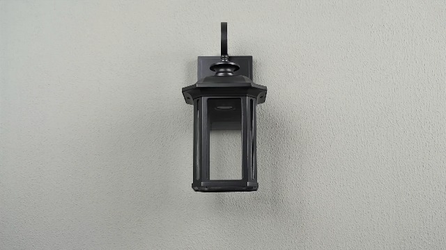Image of JYZ Dusk to Dawn Outdoor Pendant Lighting, 16 Inch Large Exterior Hanging Lantern Light Fixture, Classic Black Outside Hanging Lamp for Porch Hallway Foyer Patio Gazebo