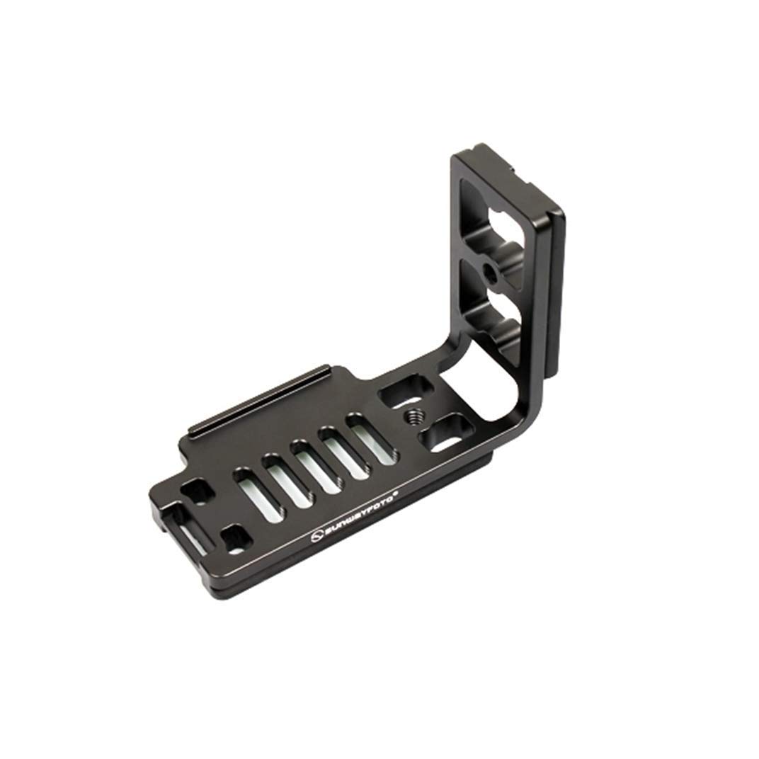 SUNWAYFOTO Universal L-staffa Quick Shoe 1/4" vite tipo L piastra a sgancio rapido
