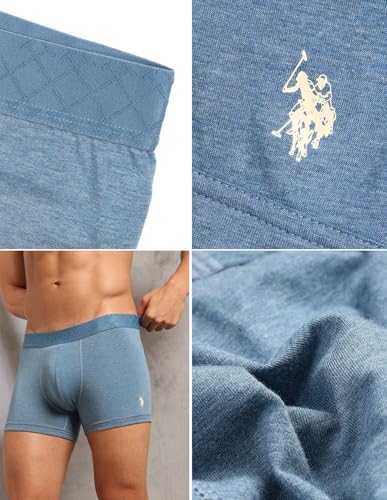 Image of U.S. Polo ASSN. Men's PT006 Bamboo Comfort Trunks for All-Day Freshness - Pack of 1