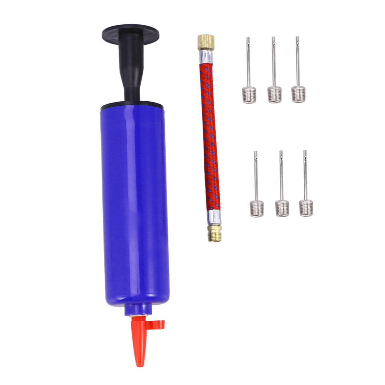 DOITOOL 3pcs Bike Axle Nut Fish Smart Design Air Pump Rescue Ring Blueberies Inflator Football Life Buoy