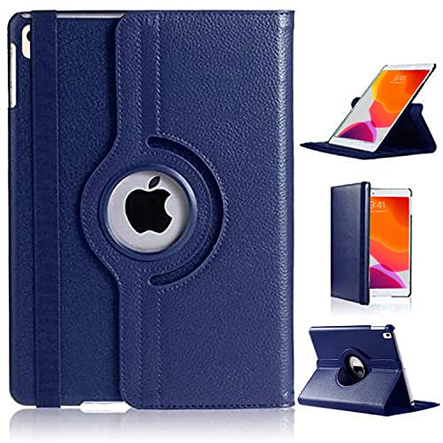 Funda para iPad 10.2 2019 anticaídas con bordes reforzados y trasera azul
