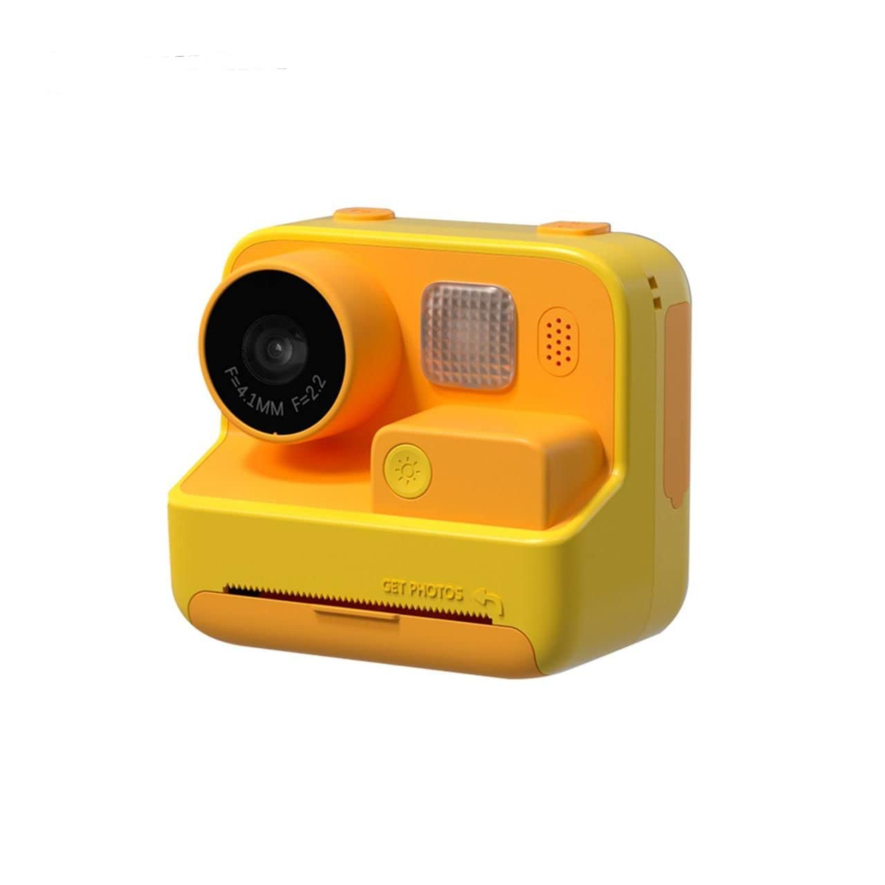 EAGLE Kids Camera Instant Print Camera with 32GB Card Print Paper 26MP 1080P Video Camera 2.0" IPS Screen Instant Camera for Kids 6-12, Gifts-yellow