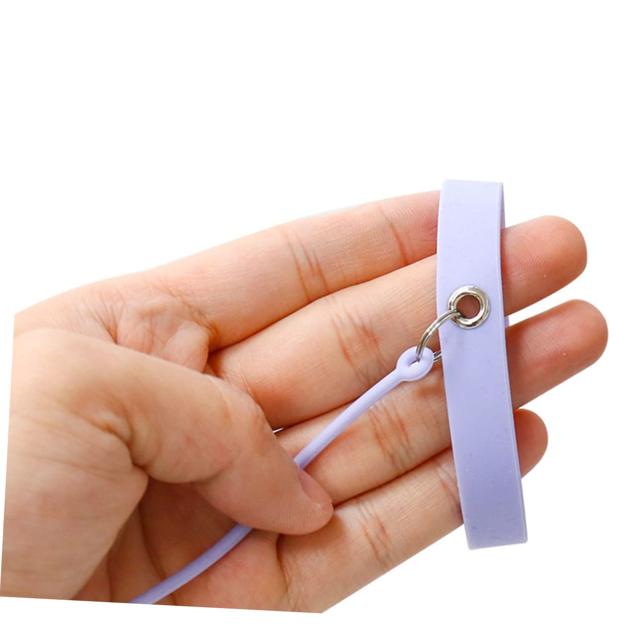 PACKOVE 5pezzi Pinzetta Protettiva Silicone Per Extension Ciglia Bracciale Da Polso Per Applicatore Di Trucco Strumento Professionale Per Estensioni Di Ciglia Compatto e Portatile