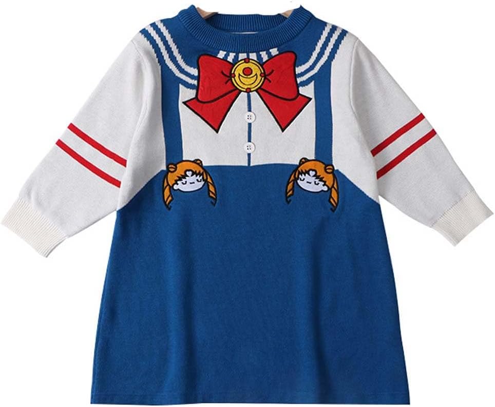 Amazon.co.jp: [AuduE] セーラームーン キッズ ニット セーター