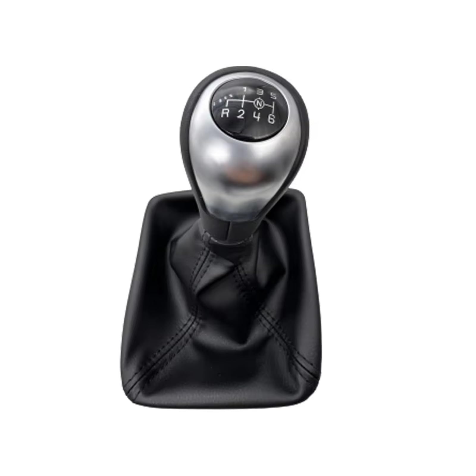 Ppxbfd One Color Shift Gear Lever Knob For Benz A W176 B W246 2012-2018 6 Speed Manual Shift Gear Shifter Knob Boot Car Shift Gear Knob Handle