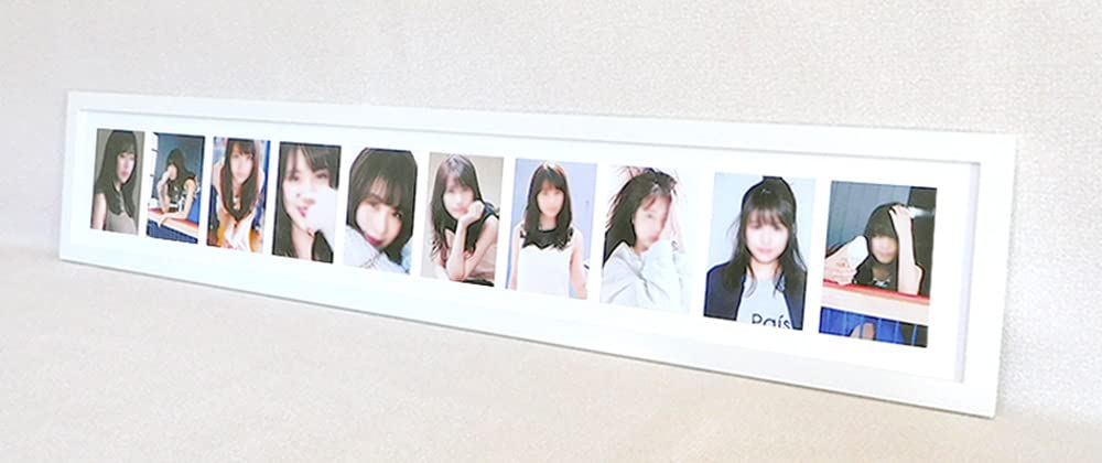 Amazon.co.jp: フォトフレーム 写真額 L判 127x89 10枚収納 木製 上質