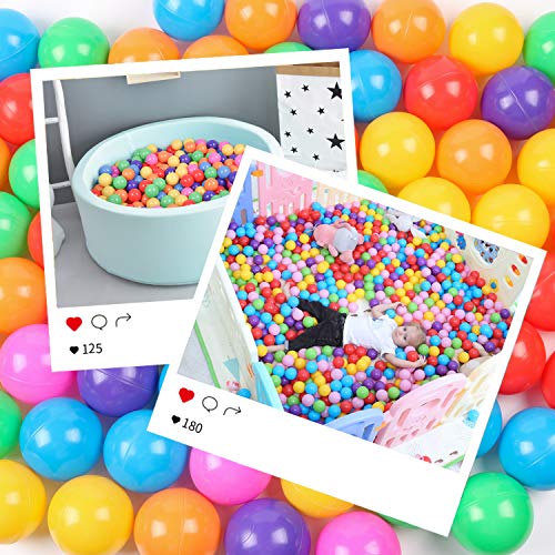 Trendbox 50 Pcs Ball Pit Balls Plastic Balls For Ball Pit, Bpa Free Ocean Ball For Toddlers - 7 Colors #TOP3