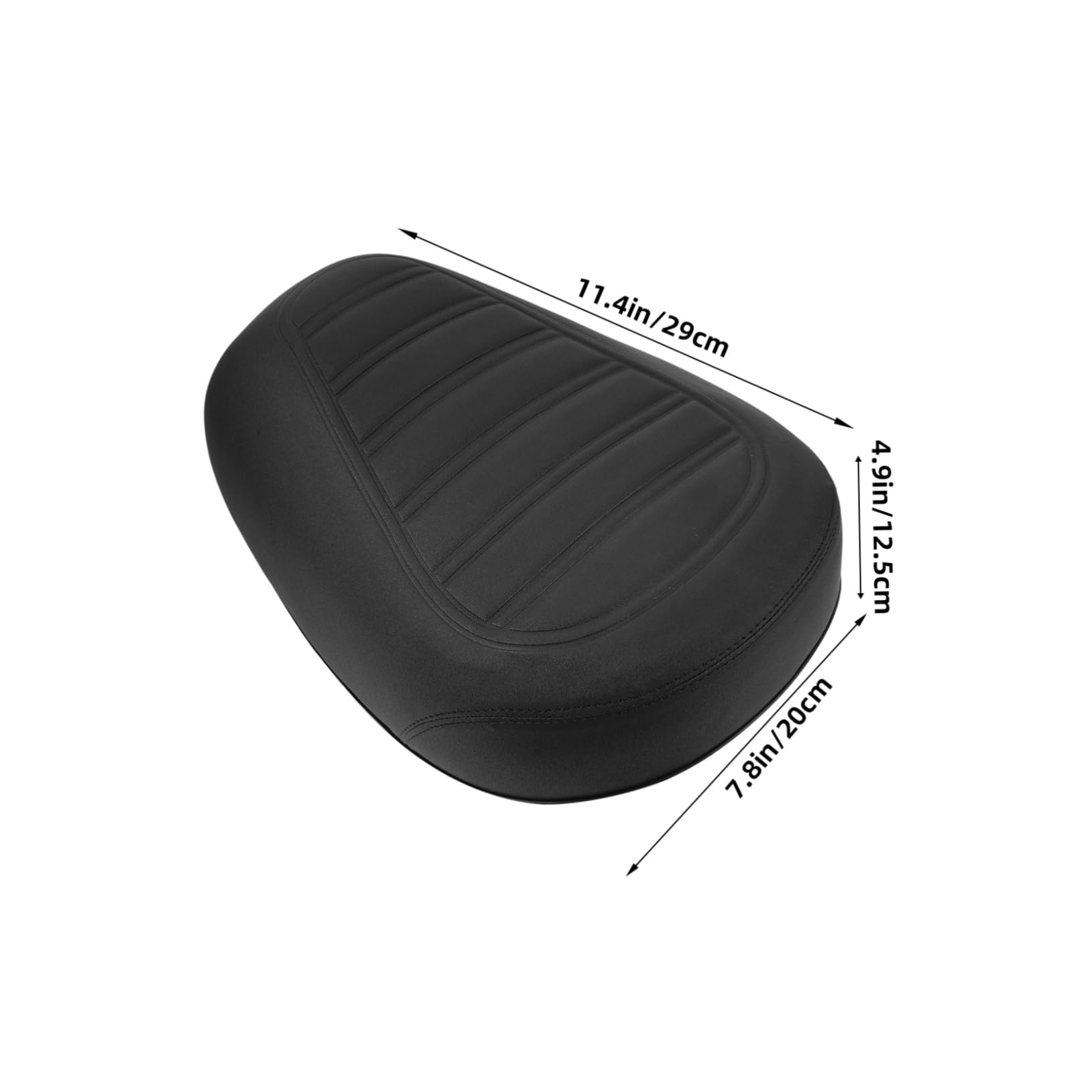 Gatuida Cuscino Confortevole di Elasticità Alta e Esperienza Guida in Spugna ad Sedile Posteriore Nero Bici Elettrica Biciclette e Veicoli Elettrici
