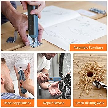 Cordless Electric Screwdriver Kit 4V 