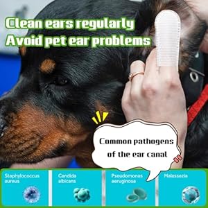   PET-Ear-Cleaner-Finger-Wipes-Ear-Finger-Wipes-Ear-Cleaning-Finger-Wipes-for-Dogs-Cats-Gently-Removes-Dirt-Odor-Dissolves-Wax-Build-Up-Easy-to-Use-Natural-Ingredients-55-Count