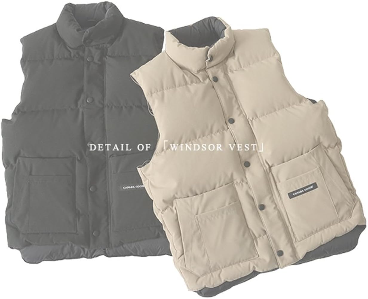 【美品】カナダグース WINDSOR VEST オリーブ XL ダウンベスト Amazon | (カナダグース)CANADA GOOSE WINDSOR VEST/ウィンザー ダウン