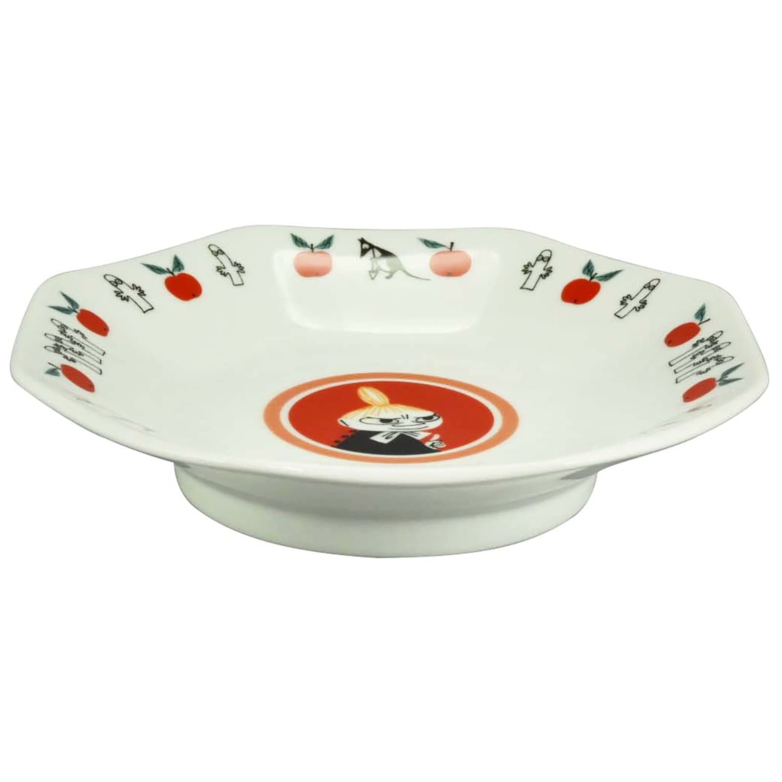 MOOMIN Chinese Series Fried Rice Plate, 7.5 inches (19 cm), Little My, Made in Japan