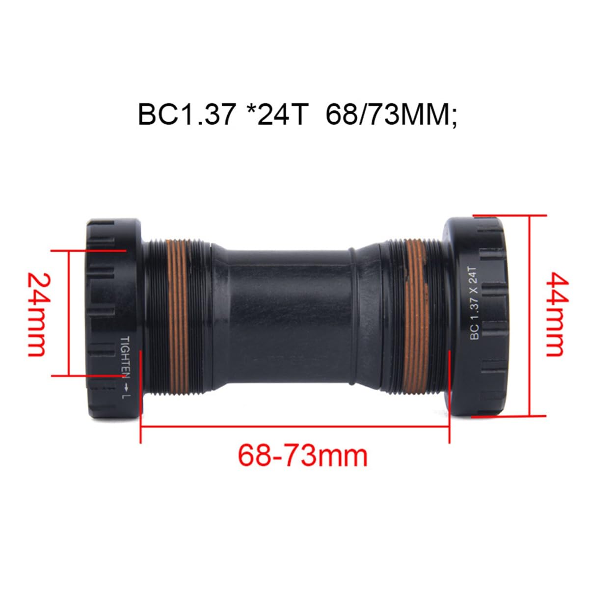 165mm Ciclismo su Pista Guarnitura Guarnitura Lega di Alluminio 49T Integrate Cave Guarnitura con BB
