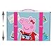 Just Play Peppa Pig Dress Up and Pretend Play Trunk, Reusable Cardboard Trunk with 18-pieces, Size 4-6X, Kids Toys for Ages 3 Up, Amazon Exclusive