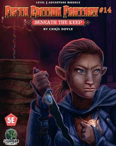 Goodman Games, Inc. Fifth Edition Fantasy #14: Beneath The Keep (5th Ed. D&D Adventure), Rpg