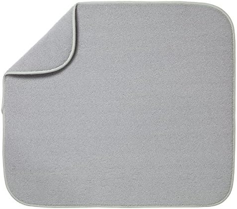 Kitchen Basics 585401 Dish Drying mat, Large, Gray