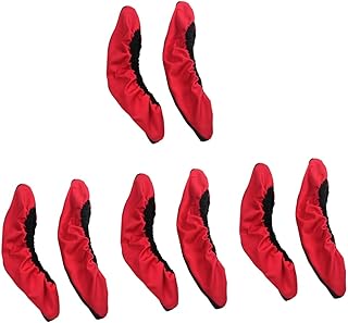 CLISPEED Conjunto De 4 Pares De De Capas De Sapato Artísticos De Hóquei No Gelo Protetor Elástico Absorvedor De Patinação Capas De Patinação No Gelo Capa De
