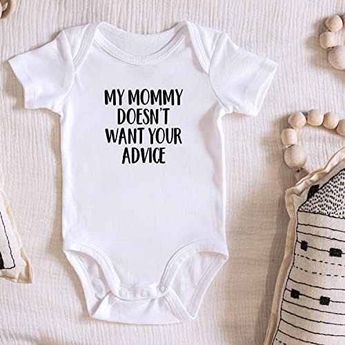 Printique Organic GOTS Certified Baby Onesie Unisex Bodysuit 0-18 months - For Mom2