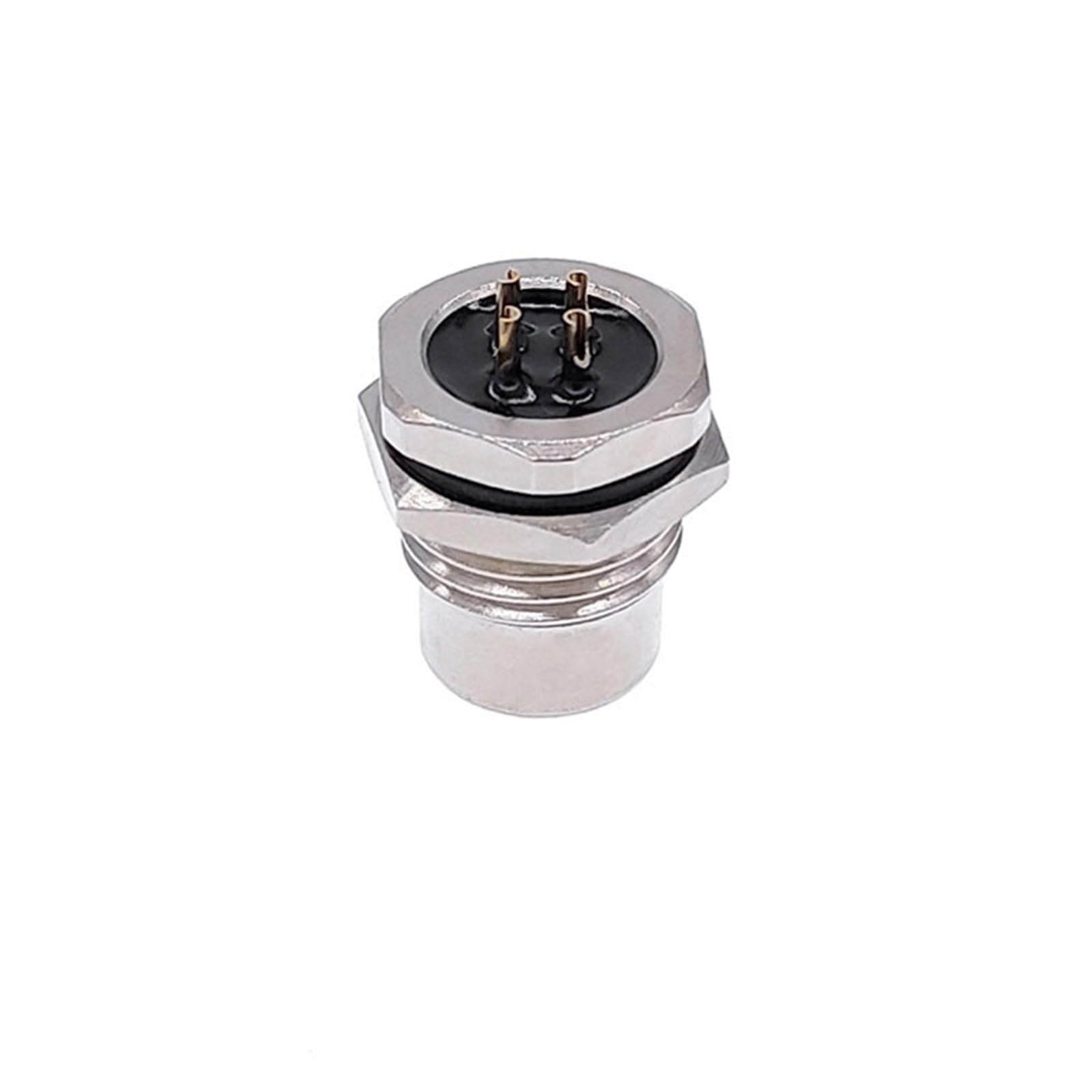 Conector M12 hembra 4 pines soluciona cortes de señal en panel M16 8