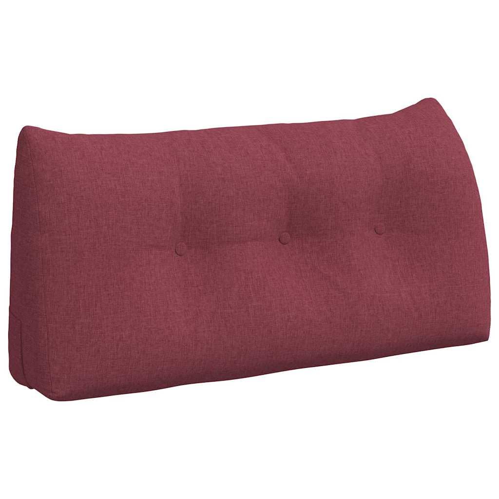 Cuscino ergonomico per la schiena, 100 x 24 x 50 cm, vellutato con imbottitura in poliestere e chiusura lampo, moderno cuscino per divano per soggiorno e camera da letto