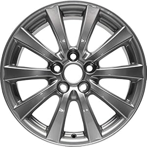 Partsynergy Replacement For New Replica Aluminum Alloy Wheel Rim 17 Inch Fits 06-08 Lexus IS250 5-114.3mm 10 Spokes