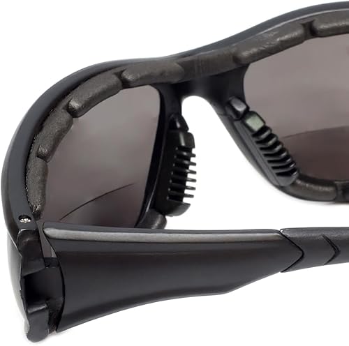 Miniatura 2 de Calabria 23BF Sportster - Gafas de seguridad bifocales de lectura para hombres y mujeres, protección UV, desechos de viento, antivaho deslizante,