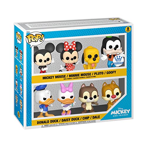 Funko Disney Mickey & Friends 8-Pack, MINNIE MOUSE, PLUTO, GOOFY, PATO DONALD, DAISY, CHIP DALE...