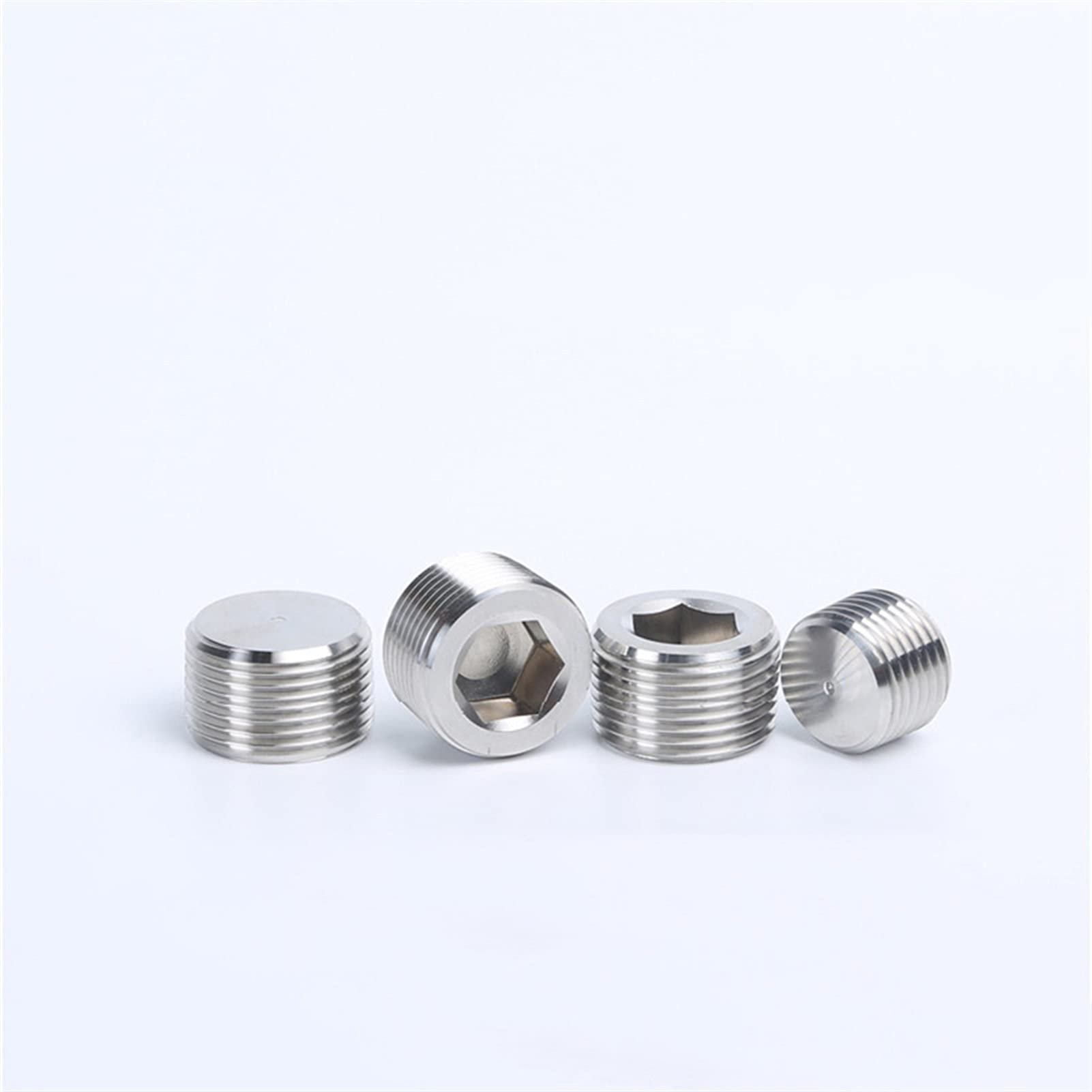 Set Di 4 Raccordi Doppia Filettatura In Ottone – 2x 3/4" E 2x 1/2" Con Testa Esagonale, Per Impianti Idraulici E Giardinaggio