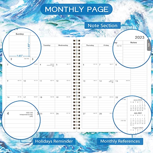 2023-2024 Planner – Jul 2023 - Jun 2024, Weekly And Monthly Planner 2023-2024, Academic Planner 2023-2024, 8'' X 10'' With To-Do List, Strong Binding, Round Corner, Perfect For School, Home Or Office #TOP2