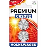 Key Fob Battery Replacement CR2032 for Volkswagen VW (Jetta Tiguan Atlas Passat Golf Beetle Taos GTI ID4 CC Touareg Routan Eos Rabbit Arteon) Key Remote