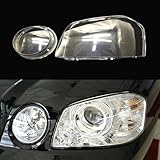 Coche Lámpara Cubierta Lente Faro para Kia para Optima 2005 2006 Linterna para Cabeza Coche Cubierta Lente Faro Delantero Coche Pantalla Cristal Tapas Lámpara Faro(2 PCS Left)