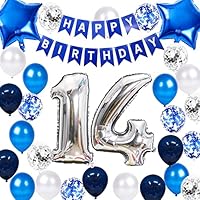 Ballons Latex Mariage Baby Shower Ballons Fête Noir Blanc Argent - 60 Pièces 12 Pouces Métallisés Avec Confettis - Décoration Anniversaire Mariage Ballons Confettis