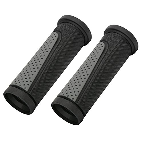TOPCABIN Bike Handlebar Grips,Short Mini Bicycle Handlebar Grips Two-Color Rubber Bike Grips…