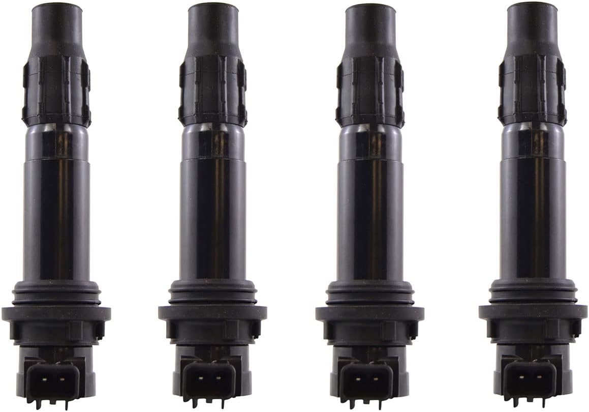 RMStator 4 Pack Stick Coil for Yamaha Apex/Attak 1000 | Phazer/Venture Lite MP 500 2007-2017 OEM Repl. # 8FP-82310-00-00