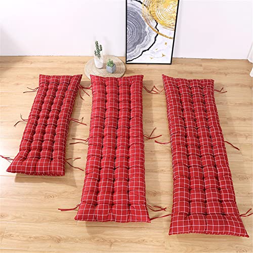 Morbuy Cojín para Tumbona de Jardín, Suave y Cómodo Cojín Reclinable Colchoneta Tumbona Exterior Ideal para Tumbonas, Sillas y Hamacas (48x158cm,N)