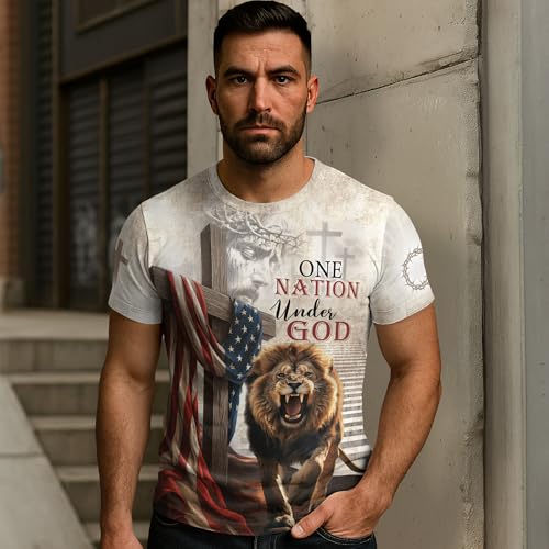 Iron Sharpens Iron T-Shirt Men, Christian Shirts for Men, Cross Shirt, Bible Verse Shirts, Faith Shirt Mens2