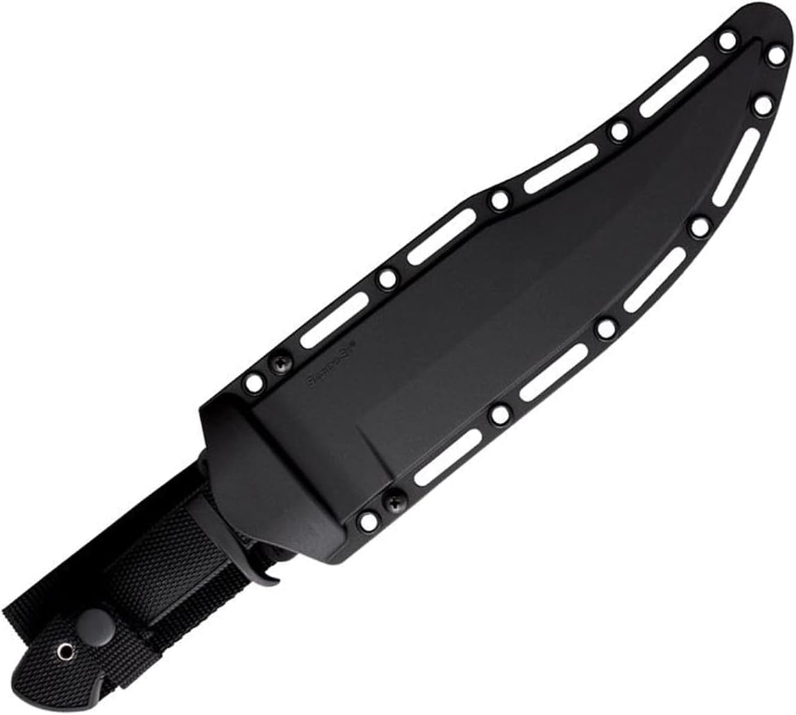 COLD STEEL Marauder 9" Japanese AUS8A Clip Point Blade 5.125" Kray-Ex Handle Tactical Outdoor Hunting Fixed Blade Knife w/Secure-Ex Sheath