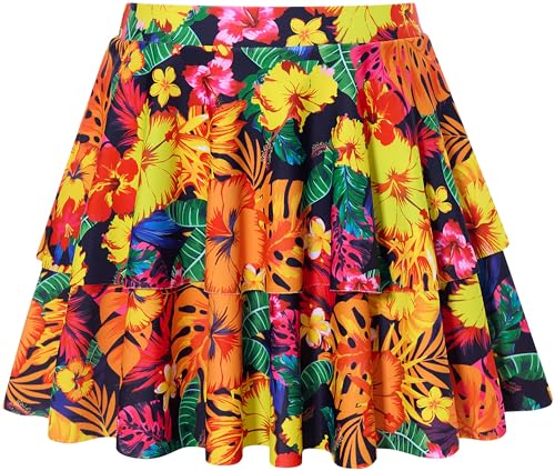 Image of RAISEVERN Girls Swimsuit 3 Piece Bathing Suits Cute Swimwear for 5-12 Years
