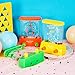 Gejoy 4 Pieces Water Games Handheld Water Ring Toss Handheld Game Mini Retro Pastime Toys Car Toys Birthday Party Favor for Kids Children Boys Girls Gifts(Chic Style)