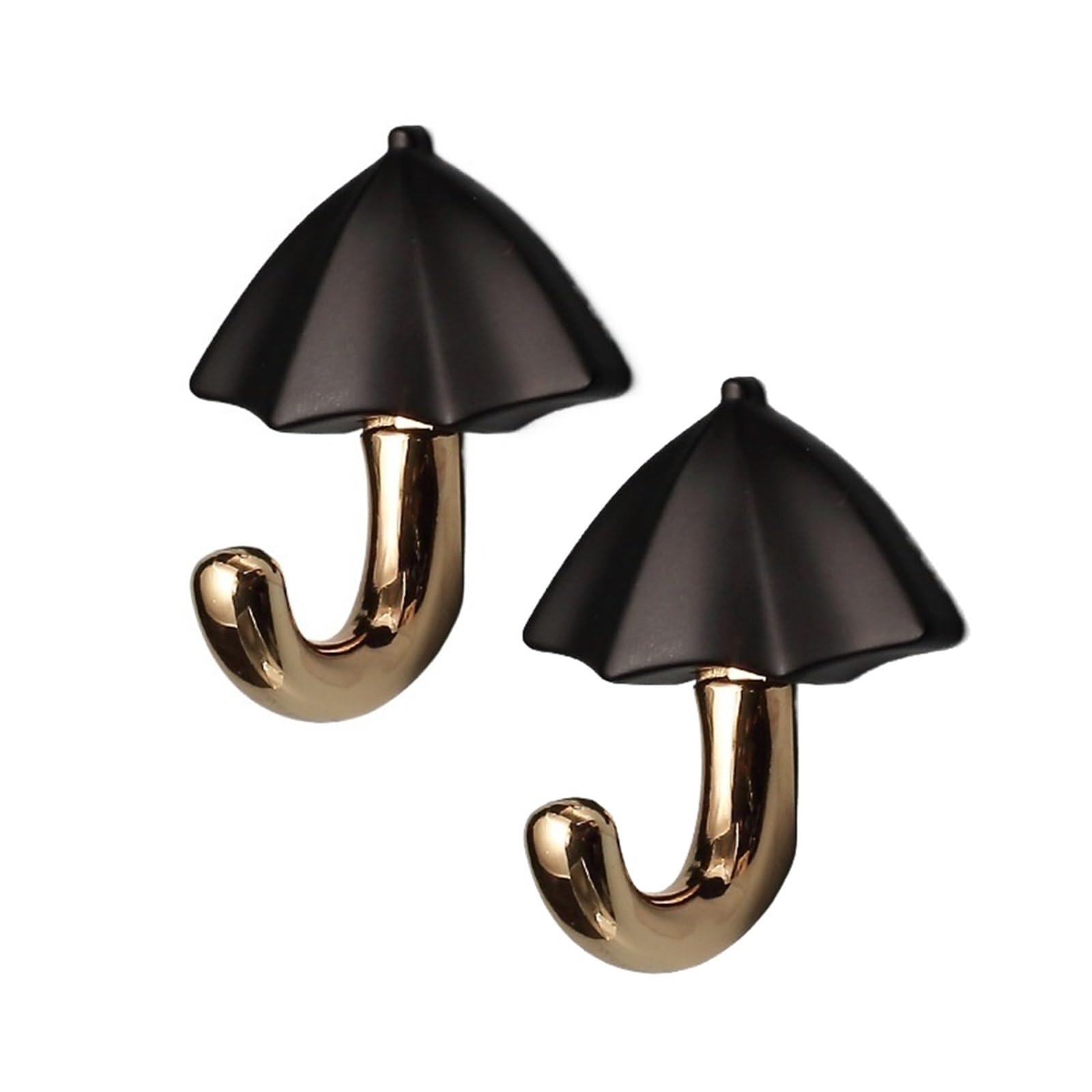 MRKU Coat Rack with Hooks Creative Umbrella Round Wall,Zinc Alloy Decorative