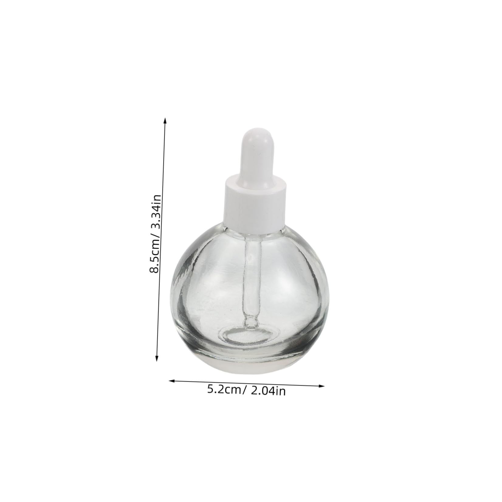 VANZACK 12 Piezas Frasco Gotero Esférico de Aceite Esencial 30ml