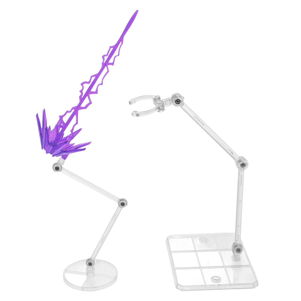 Vaguelly Energy Ornament Doll Stand with Stable Base Figure Display Stand Action Figure Accessories for Model Decoration