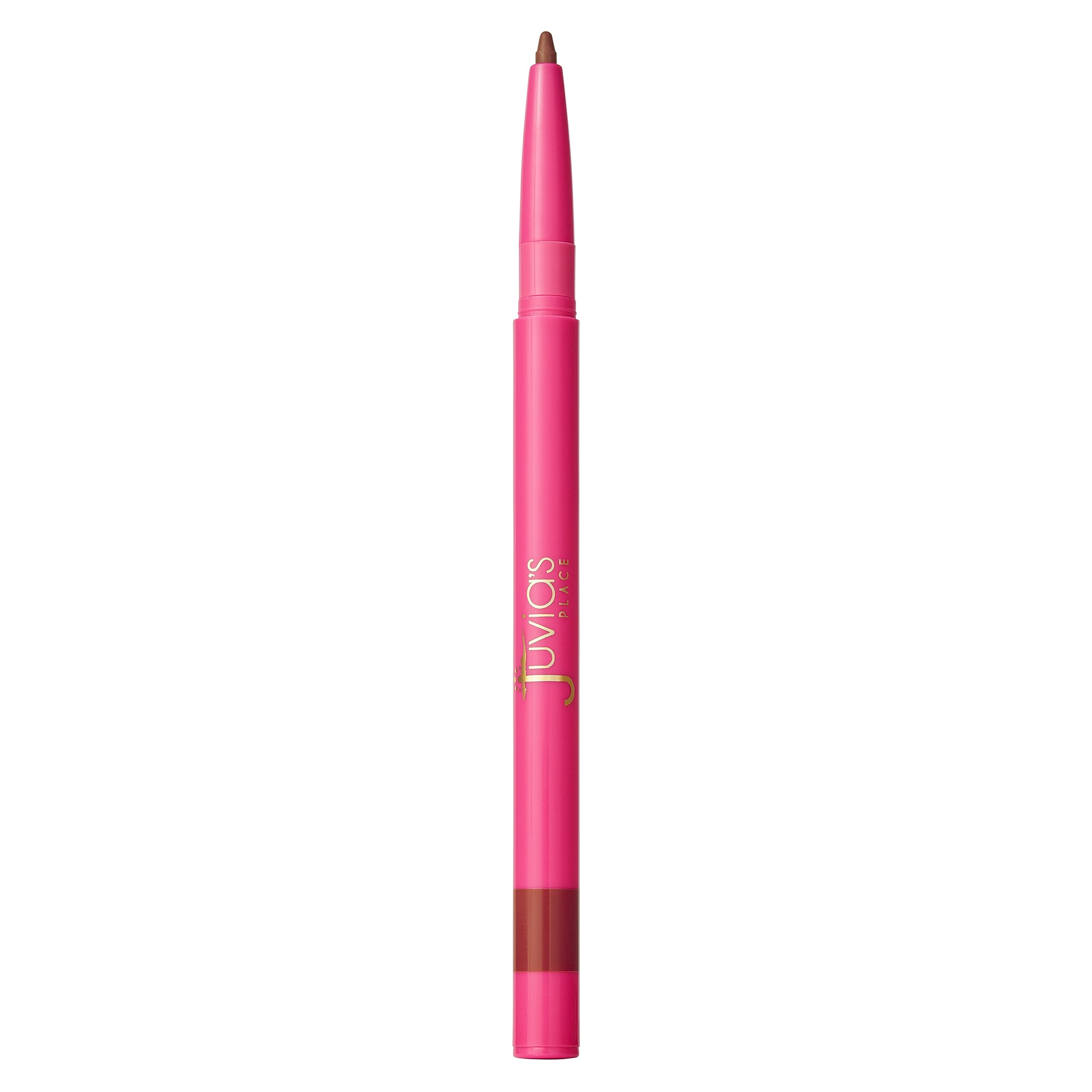 Juvia's Place Coffee Shop Luxe Lip Liner: Coffee Bean - Colorstay Matte Finish Lip Pencil, Makeup for Natural Long Lasting Beauty and Sensational Wear, Lip Stain Kiss Proof Cometics
