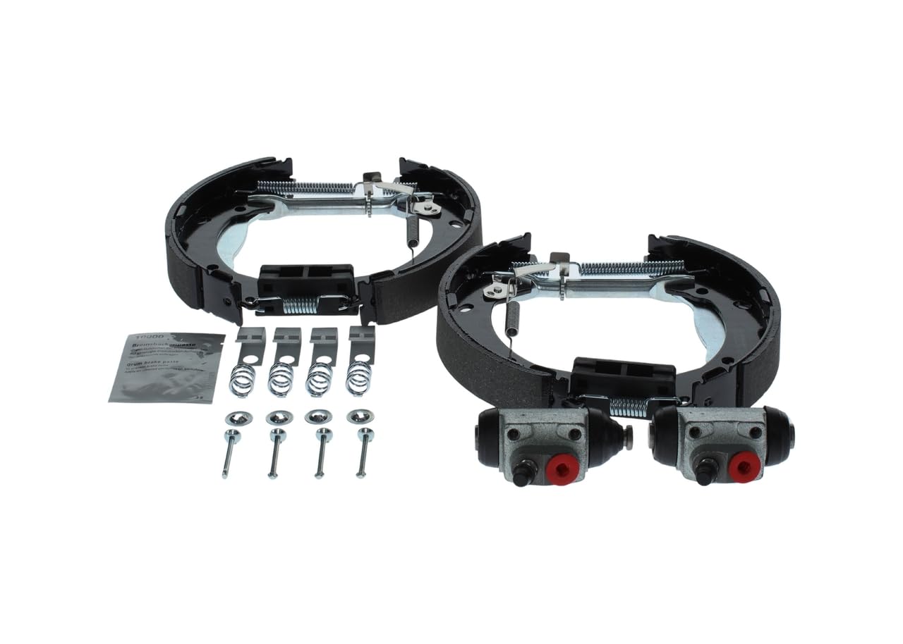 Bosch KS671 Kit Super Pro Kit de freno trasero de tambor 1 juego completo premontado
