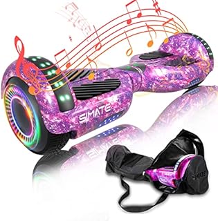 SIMATE Hoverboard with Carrying Bag and Gift Box, 6.5