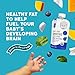 Serenity Kids 6+ Months Dairy-Free Smoothie Baby Food | USDA Organic | Grass Fed Collagen Protein | 3.5 Ounce BPA-Free Pouch | Berry Butternut | 1 Count