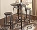 Signature Design by Ashley Challiman Dining Room Bar Height Table, Rustic Brown