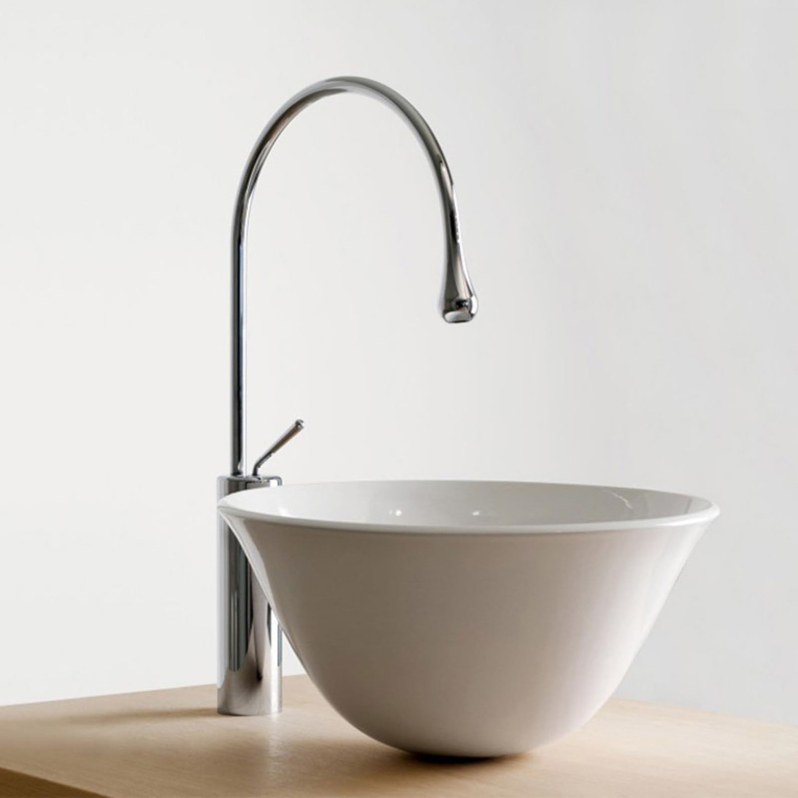 Grifo De Lavabo Modernos Altura Del Caño 29 CM Cromado