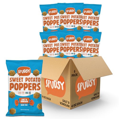Spudsy Salt & Vinegar Sweet Potato Poppers | Vegan, Gluten