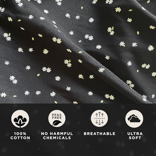 Image of Moby Baby Wrap Carrier Classic for Newborns to Toddlers (8-33lbs), Infant Sling Carrier, Lightweight & Hands Free Design, Adjustable for All Body Types (Desert Daisy)